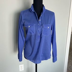 Breezy JCrew shirt, great with shorts or white jeans